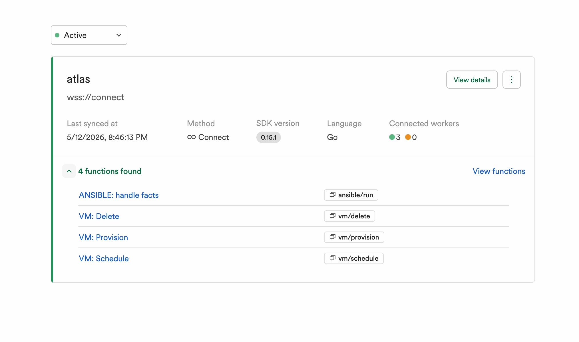 VM scheduling and placement flow